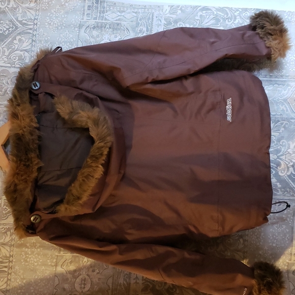 🔥❄PRE~LOVED SOLSTICE BROWN SKI JACKET - Picture 13 of 14